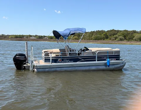 2019 Sun Tracker Party Barge 20 DLX — Coastal Boat Pros, Little River SC