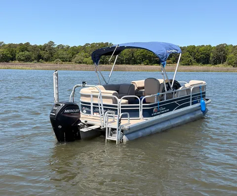 2019 Sun Tracker Party Barge 20 DLX — Coastal Boat Pros, Little River SC