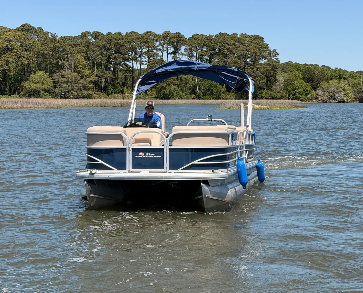 2019 Sun Tracker Party Barge 20 DLX — Coastal Boat Pros, Little River SC