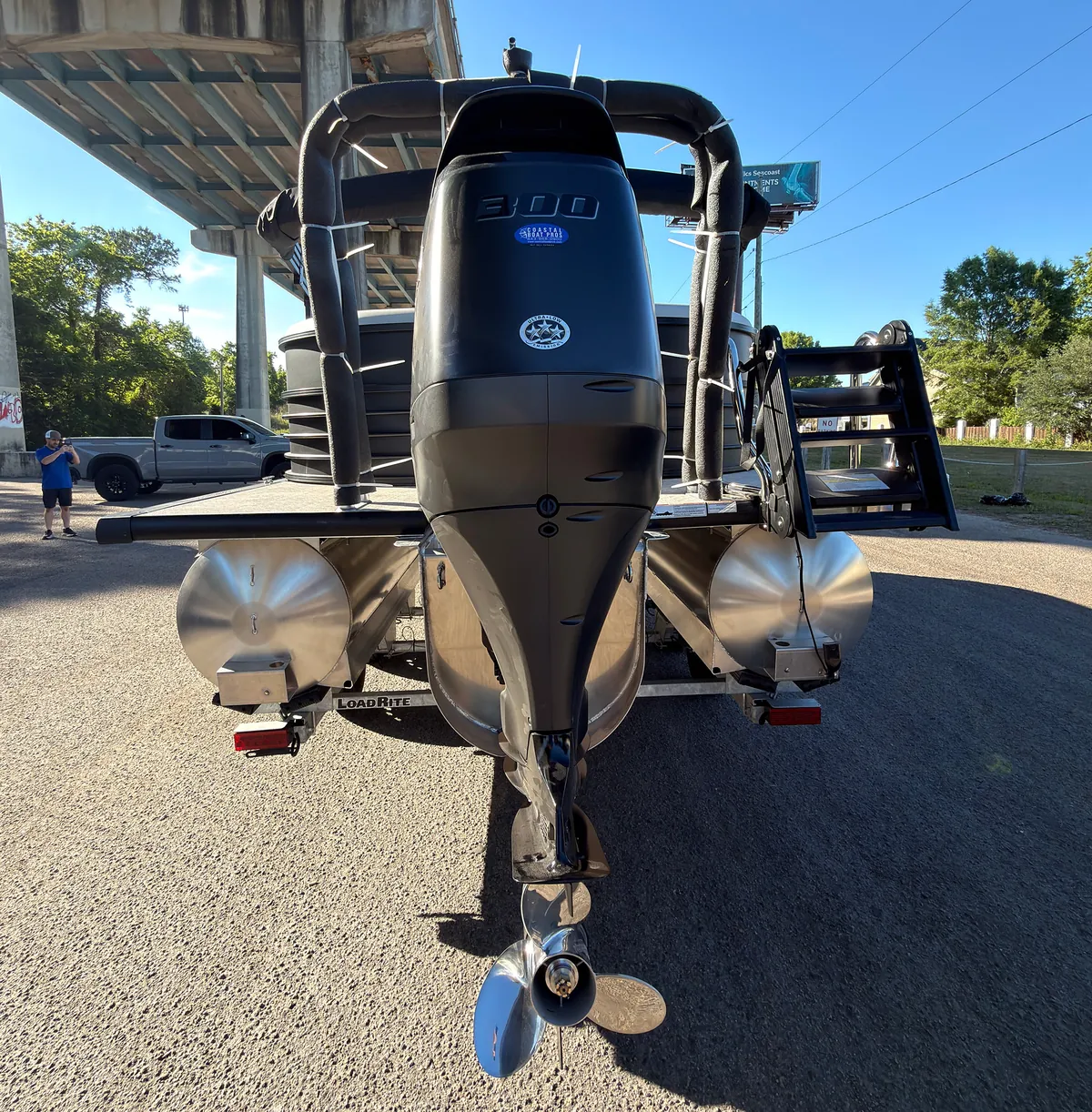 2026 Coach Pontoon 243 RFC Black — Coastal Boat Pros, Little River SC