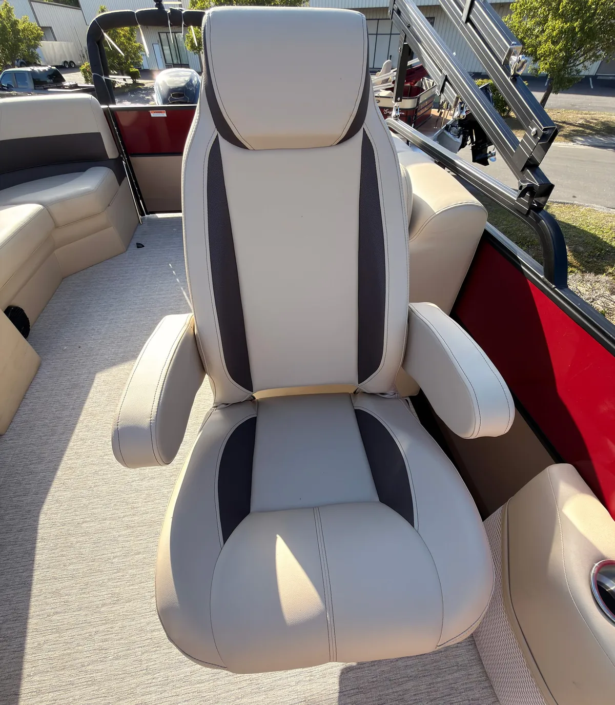 2026 Coach Pontoon 243 RFC Red — Coastal Boat Pros, Little River SC