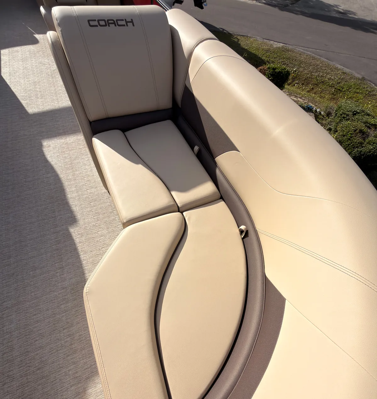 2026 Coach Pontoon 243 RFC Red — Coastal Boat Pros, Little River SC