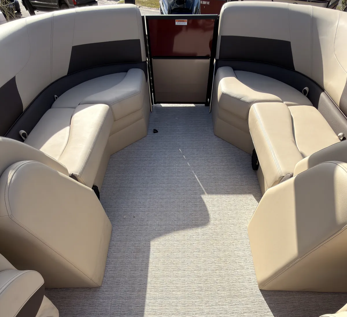2026 Coach Pontoon 243 RFC Red — Coastal Boat Pros, Little River SC