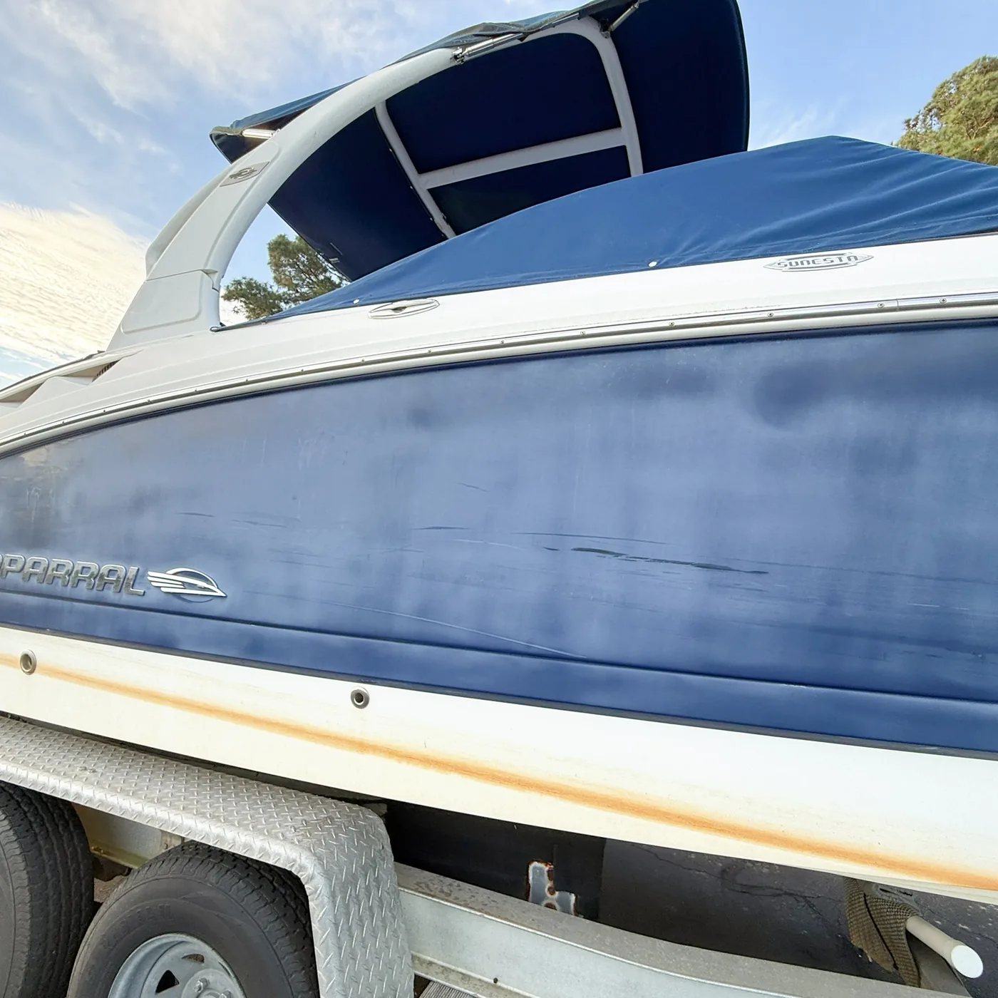 Paint & Gelcoat example